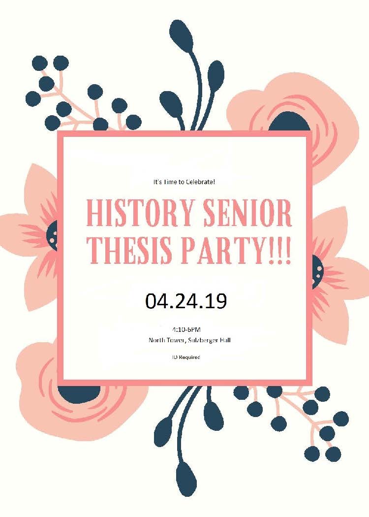 Barnard history department picture